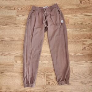 EUC Reigning Champ Standard Fit Brown Drawstring Joggers,  Size S
